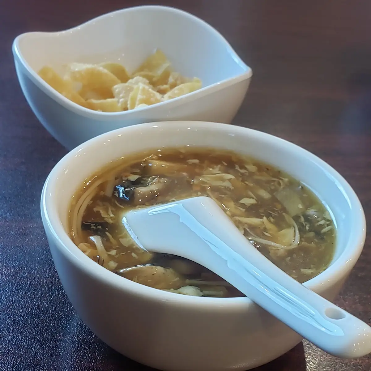 hot & sour soup 酸辣汤